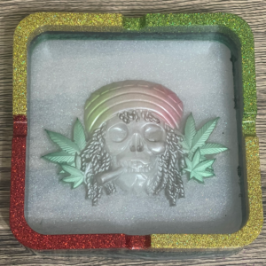 Bob Marley Skull Ashtray