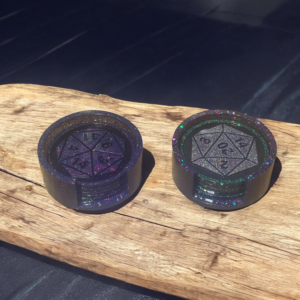 D&D Style Resin Coaster Set