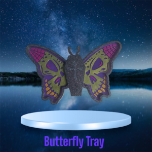 Gothic Butterfly Tray