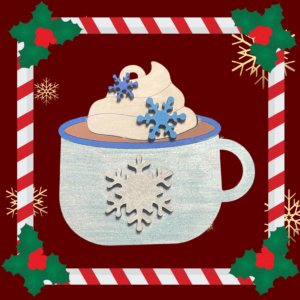 Hot Cocoa Christmas Tree Ornament