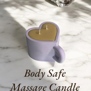 Body Safe Heart Mug Candle