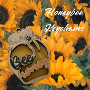 Honeybee Keychain