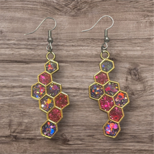 Honeycomb Earrings
