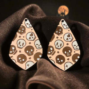 Dangle Skull Earrings