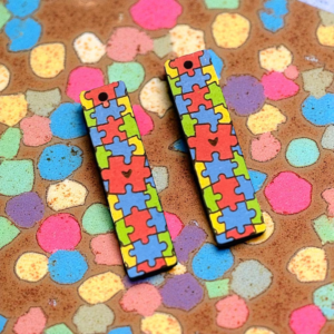 Autism Awareness Earrings