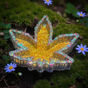 Cannabis Leaf Ashtray