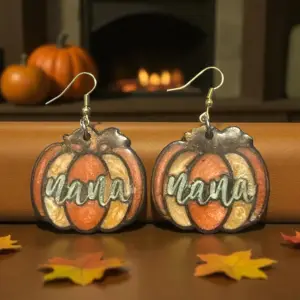 Nana Pumpkin Earrings
