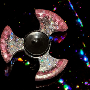 3-Sided Round Fidget Spinner