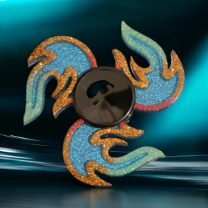 Flaming Fidget Spinner
