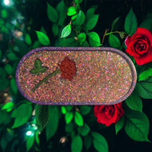 Oval Rose Tray