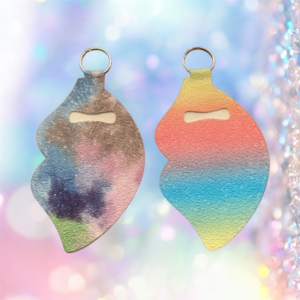 Lip Shaped Lip Balm Holder Keychain