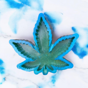 Medium Cannabis Leaf Ashtray