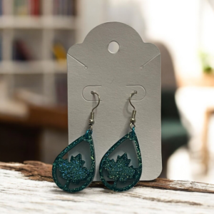 Maple Leaf Dangle Earrings