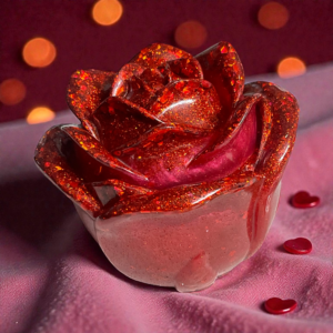 Rose Shaped Jewelry Box